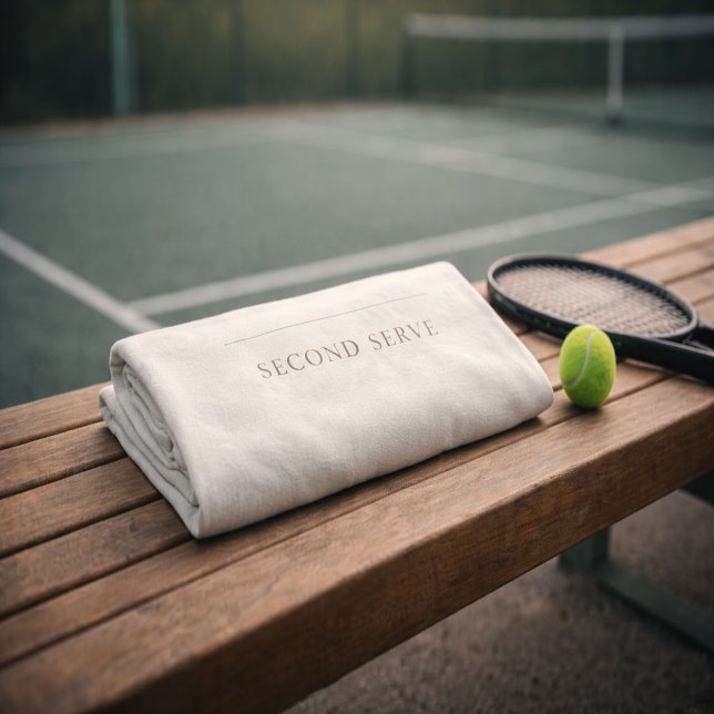 Toalla de tenis de SEGUNDO SERVICIO – Edición para (Subido por el creador)