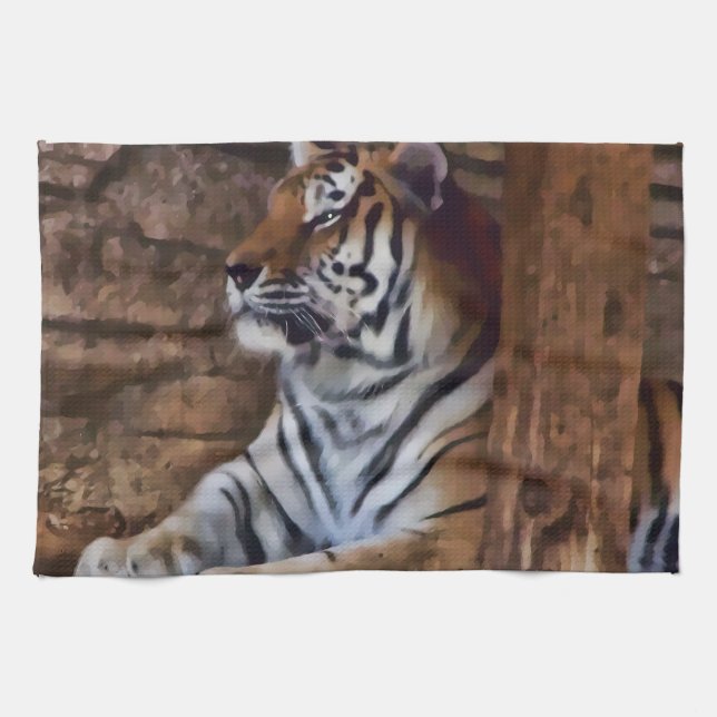 Toalla de tigre (Horizontal)