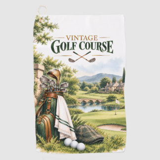 Toalla de Torneo de la Sociedad de Golf Vintage