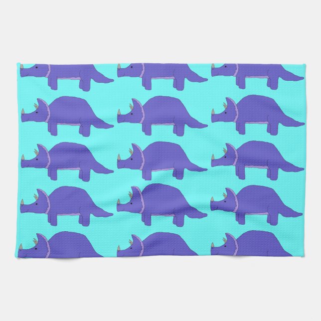 Toalla de triceratops (Horizontal)