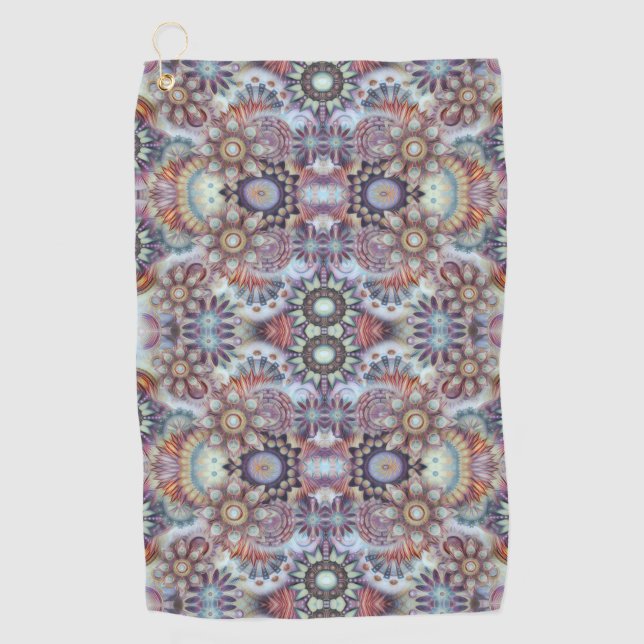 Toalla de yoga con material de clip de bolsa (Anverso)