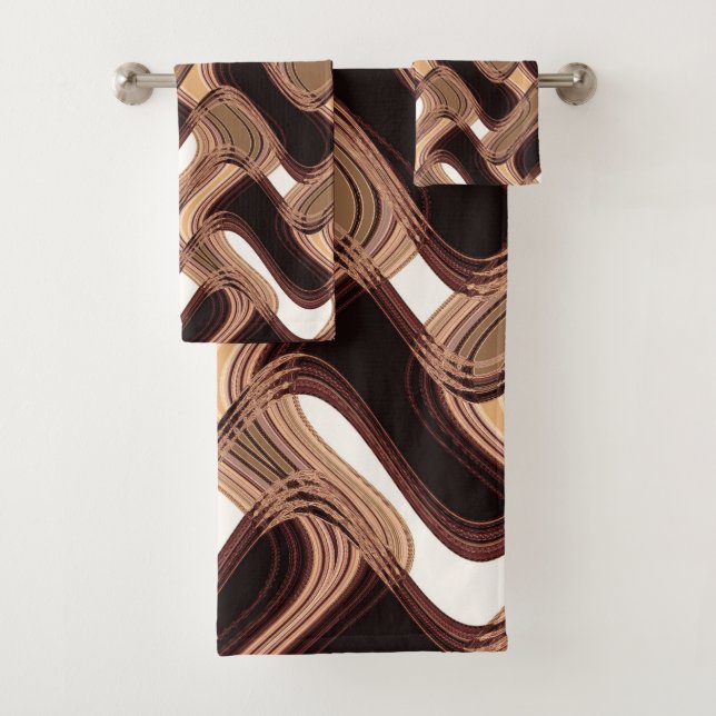 Toalla del caramelo y del caramelo fijada por el (In situ)