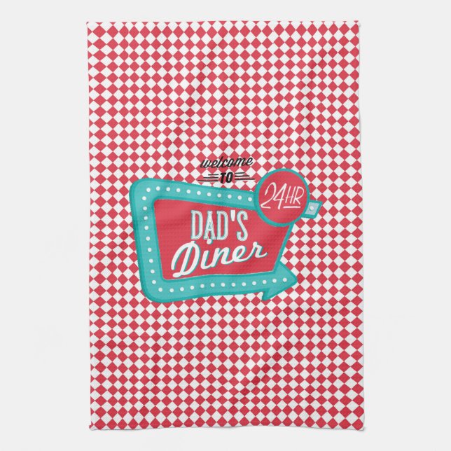 Toalla del comensal del papá - el día de padre (Vertical)