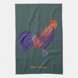 Toalla del gallo de la cocina