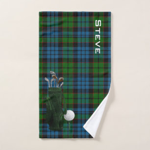 Toalla del golf de la tela escocesa de Fletcher