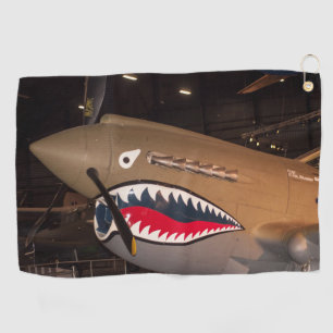 Toalla del golf del avión de combate de P-40