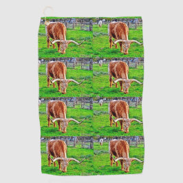 Toalla del golf del fonolocalizador de bocinas