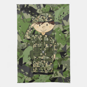 Toalla del soldado del ejército británico