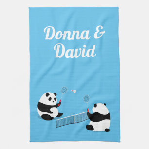 Toalla deportiva Badminton Pandas