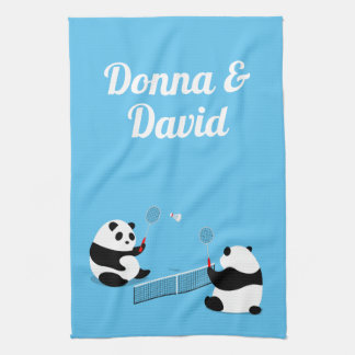 Toalla deportiva Badminton Pandas