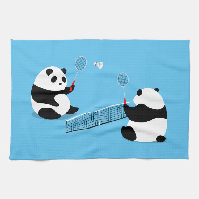 Toalla deportiva Badminton Pandas (Horizontal)