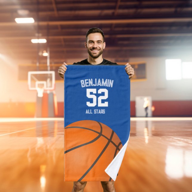 Toalla deportiva de baloncesto, toalla de baño par (Subido por el creador)