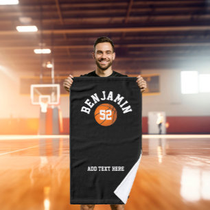 Toalla deportiva de baloncesto, toalla de baño par