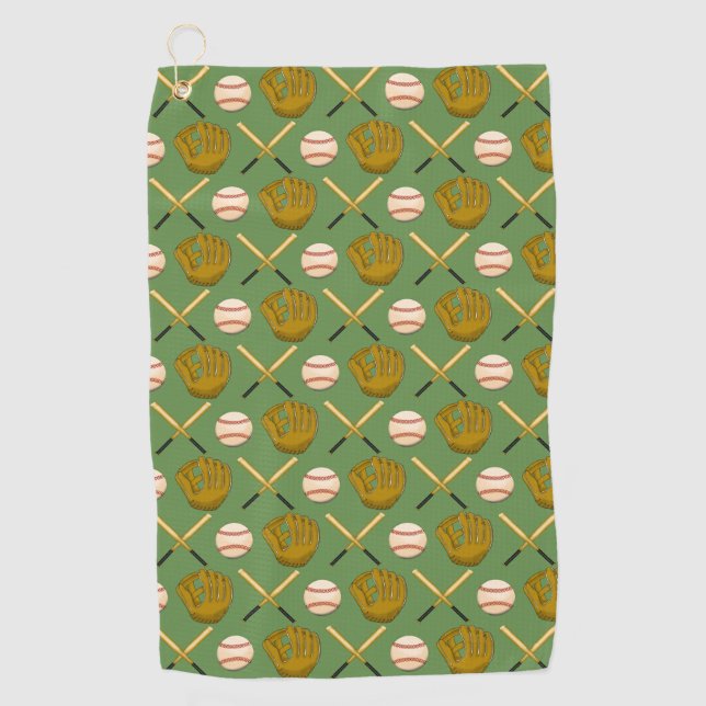 Toalla deportiva de béisbol (Anverso)