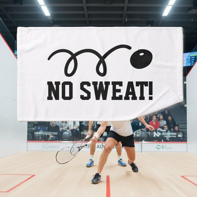 Toalla deportiva sin sudor para jugador de squash (squash towel)