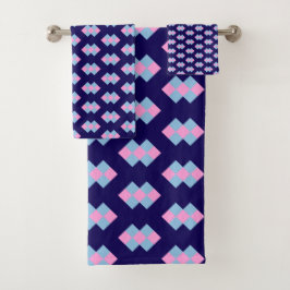 Toalla Diamante Azul