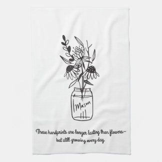 Toalla DIY Handprint