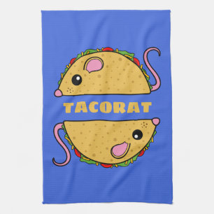 Toalla doble de cocina de tacos