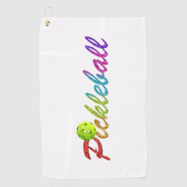 Toalla dulce blanco colorida