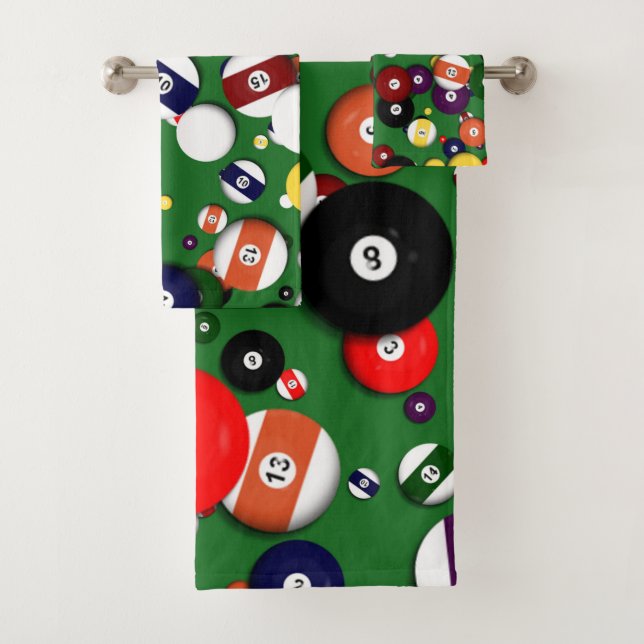 Toalla fijada - billares (In situ)