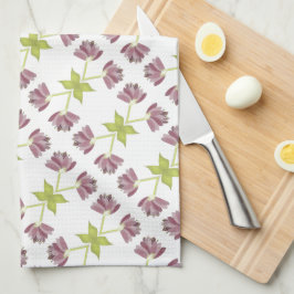 Toalla floral Plum De Diseño Con Lime