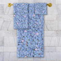 Toalla fotográfica azul para no-olvidar