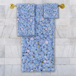 Toalla fotográfica azul para no-olvidar