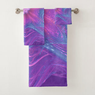 Toalla Fractal Delicate Paleta cian