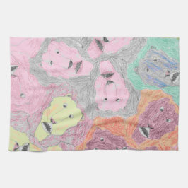 Toalla Fractal Lions