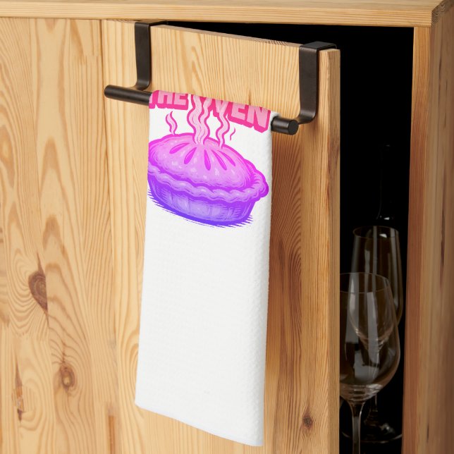 Toalla fresca de cocina en horno (Pliegue de tercios)