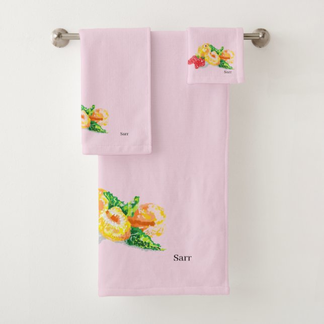 Toalla Frutos de amor (In situ)