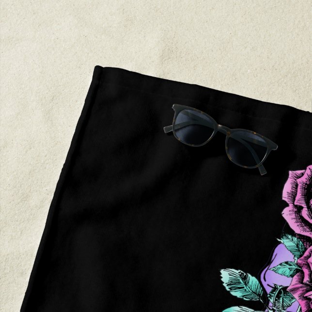 Toalla gótica Bouquet Beach (In situ)