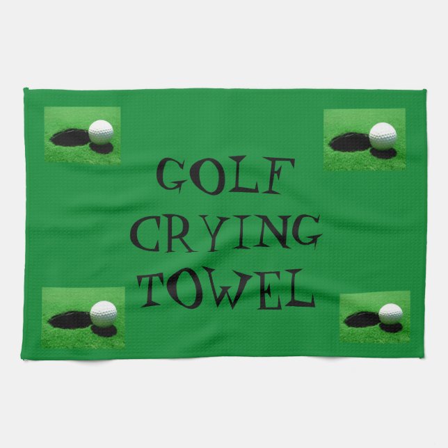 Toalla gritadora del golf (Horizontal)