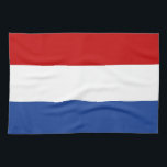 toalla holandesa de la bandera de país de Holanda<br><div class="desc">toalla holandesa de la bandera de país de Holanda</div>