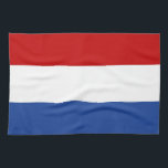 toalla holandesa de la bandera de país de Holanda<br><div class="desc">toalla holandesa de la bandera de país de Holanda</div>
