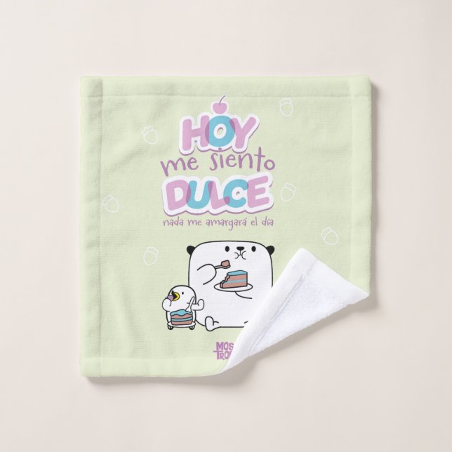 Toalla│Hoy me siento dulce (Toallita)