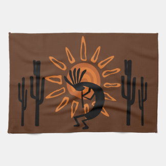 Toalla K rústica del desierto del suroeste de Koko