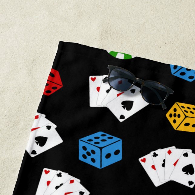 Toalla lateral de la piscina de motel de Guay Casi (In situ)