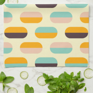 Toalla moderna de cocina de mediados del siglo XX