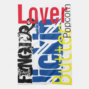 Toalla nocturna de película de popcorn Butter