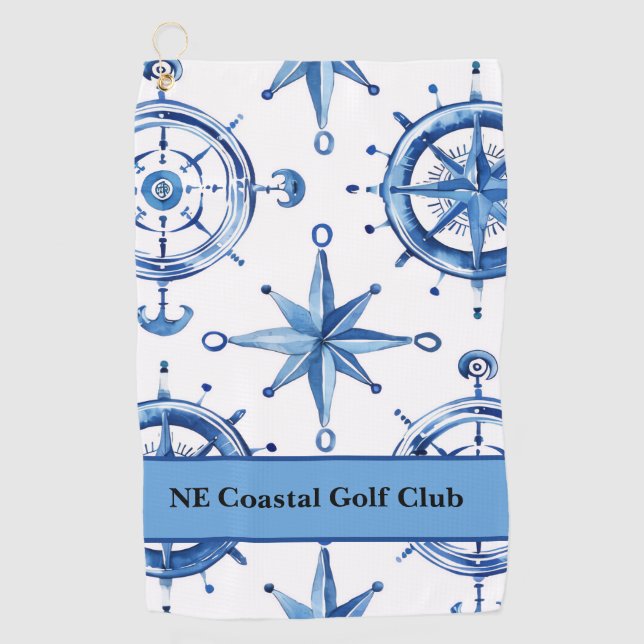 Toalla para Torneo de Golf Costero (Anverso)