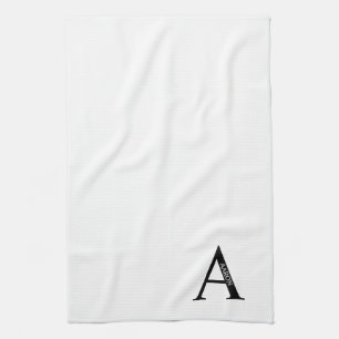 Toalla Personalizada con Monograma y Nombre