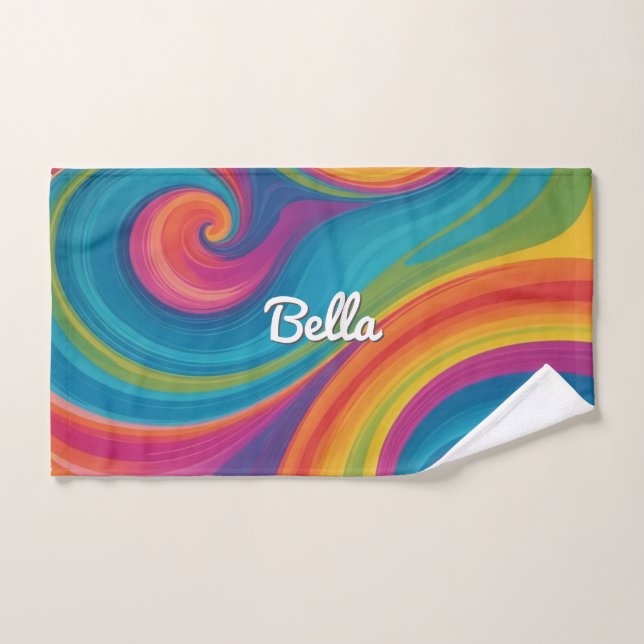 Toalla Personalizada para Perro con Diseño de Remo (Toalla de mano)