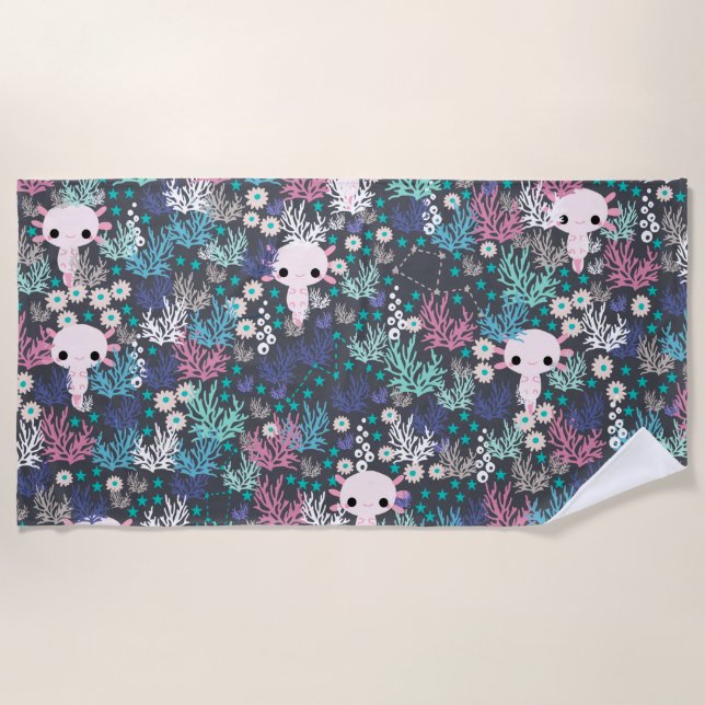 Toalla playa de la Axolotl (Anverso)