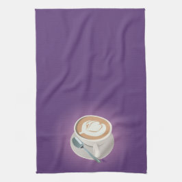 Toalla púrpura de Latte