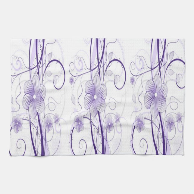 Toalla púrpura de Miriam (Horizontal)