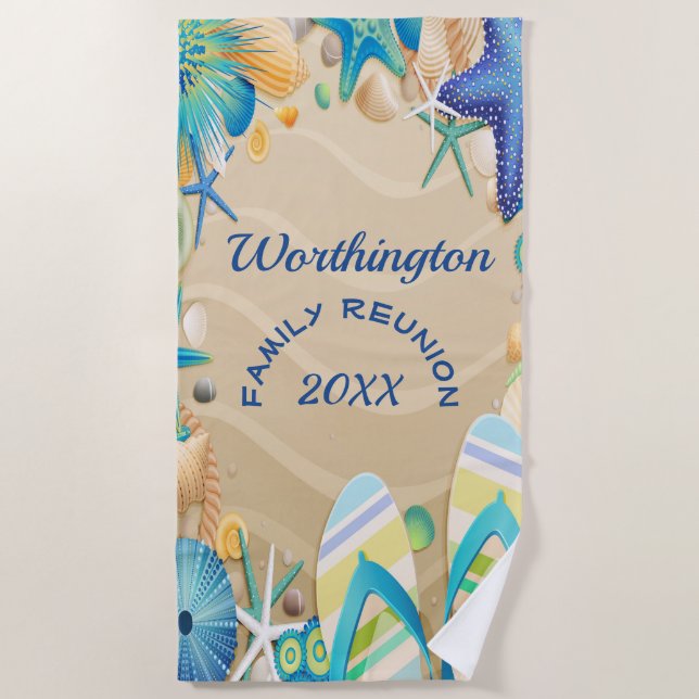 Toalla Reunion Beach (Anverso)