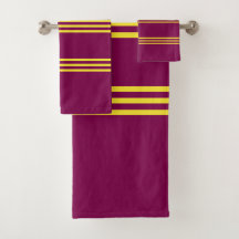 Toalla Roja y Amarilla