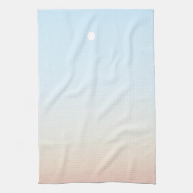 Toalla rosa azul (Vertical)