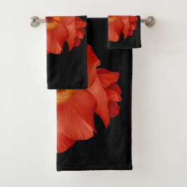 Toalla Sword Lily Rojo Amarillo